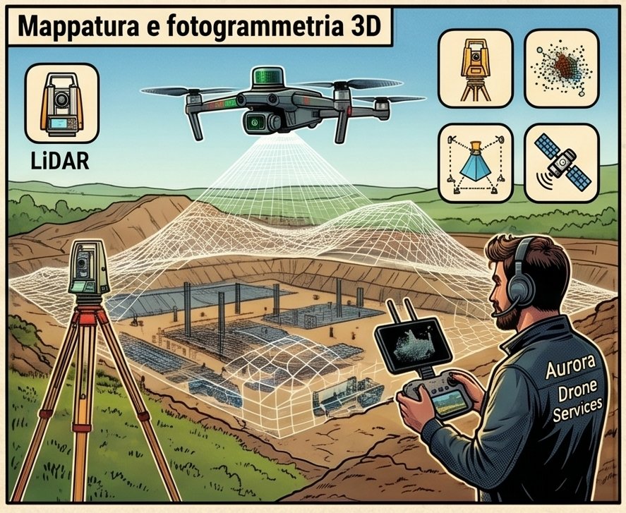 Mappatura e fotogrammetria 3D