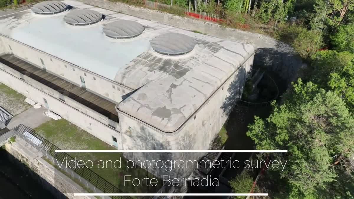 Digital Twin and thermographic survey - Forte del Monte Bernadia